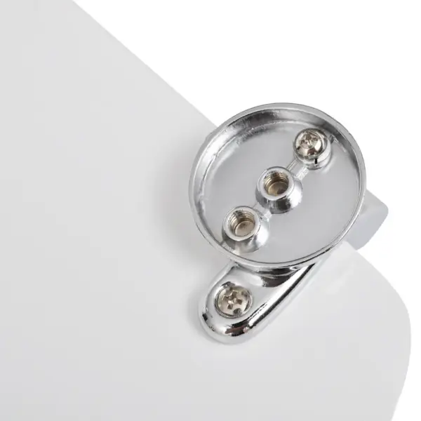 Universaalsed WC-prill-lauad kaante ja reguleeritavate hingedega, MDF, valge, 2 tk – 7