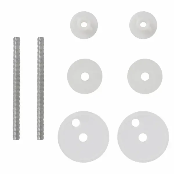 Universaalsed WC-prill-lauad kaante ja reguleeritavate hingedega, MDF, valge, 2 tk – 8