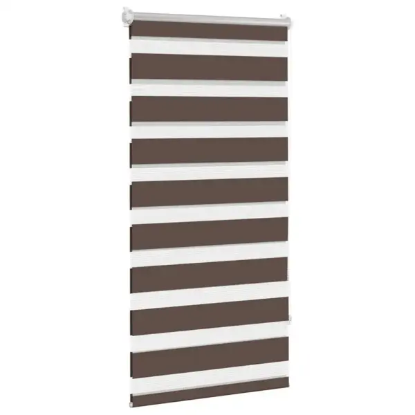 Zebra rullkardin 60 x 120 cm, kohvipruun, polüesterkangas – 3