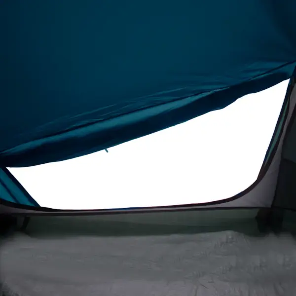 Veekindel sinine 1-kohaline tunneltelk matkamiseks, PU-kattega polüester, 220 x 120 x 100 cm – 11