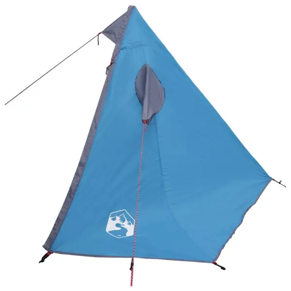 2-in-1 vihmakeep ja varjualune kapuutsiga, sinine, 262 x 126 x 130 cm – 5