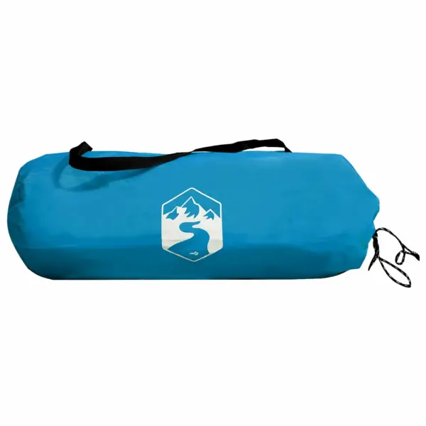 2-in-1 vihmakeep ja varjualune kapuutsiga, sinine, 262 x 126 x 130 cm – 7