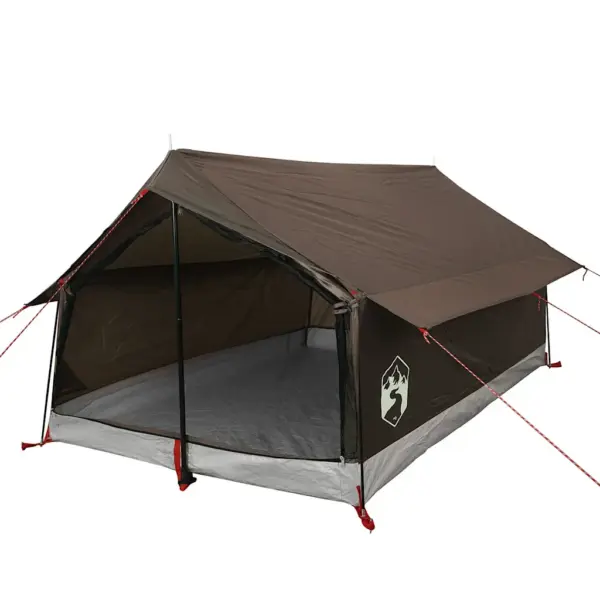 Veekindel matkatelk 2 inimesele, pruun, Scout-kuju, E-port, 200 x 124 x 98 cm – 4