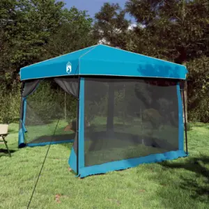 2-osaline telgikomplekt sise- ja varjetelgiga, sinine, 546 x 303 x 251 cm