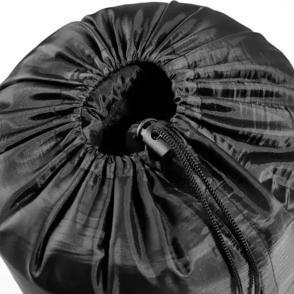 3-hooajaline muumia magamiskott täiskasvanule, must/punane, 180 x 62 cm – 3