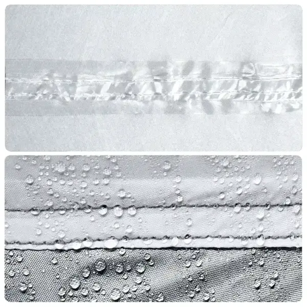 3-kohaline kuppelmatkatelk pimendava valge kangaga, kiirvabastussüsteemiga, 210 x 200 x 135 cm – 13