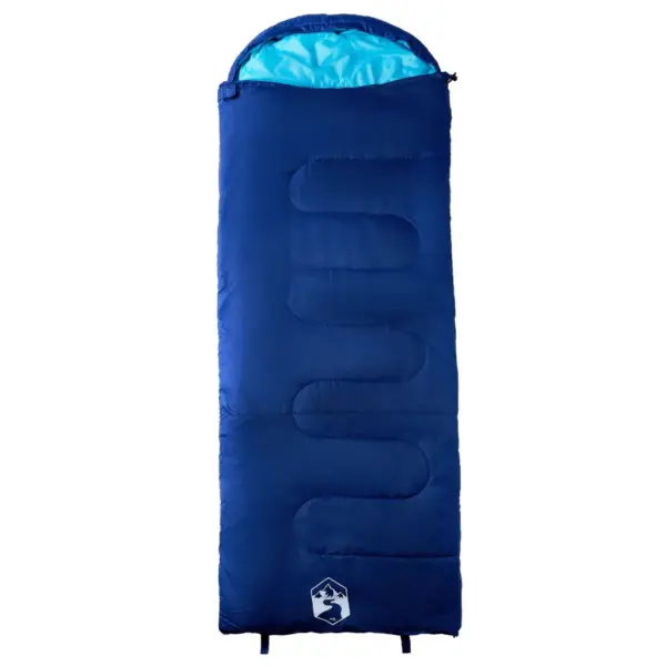 3–4 hooaja täiskasvanute magamiskott telkimiseks, tumesinine, 220 x 83 cm – 2