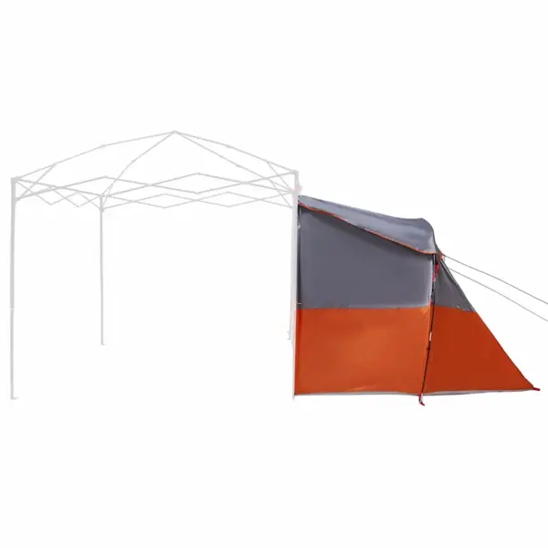 4-kohaline sisetelk katusega, hall ja oranž, taft, 280 x 220 x 176 cm – 5