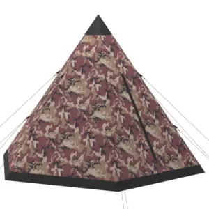 4-kohaline kamuflaaž matkatelk UV-kaitsega, 300 x 200 cm