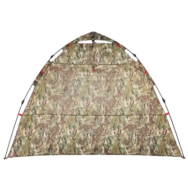 Kiirvabastusega kalastustelk 4 inimesele, kamuflaaž, 260 x 246 x 180 cm – 7