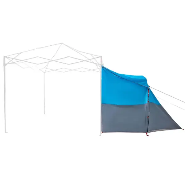 4-kohaline sisetelk E-porti ja valgustikonksuga, sinine taft, 280 x 220 x 176 cm – 5