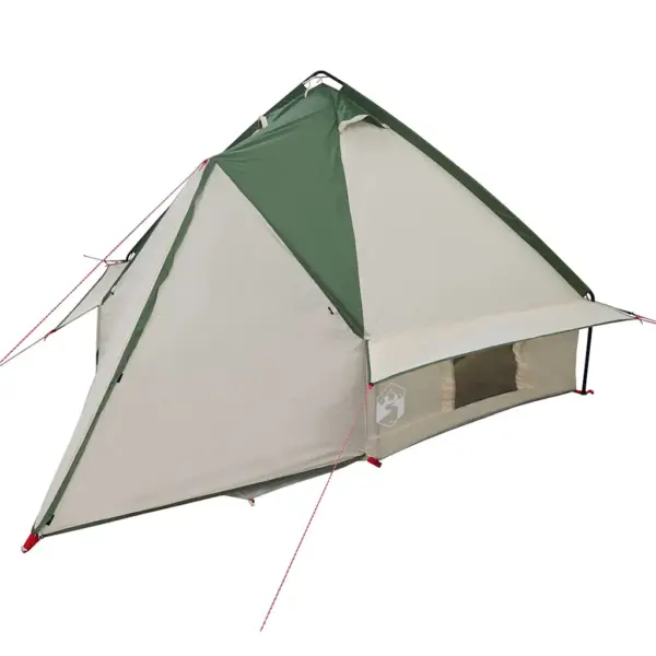 4-kohaline teepee telk, roheline/hall, 388 x 320 x 169 cm – 4