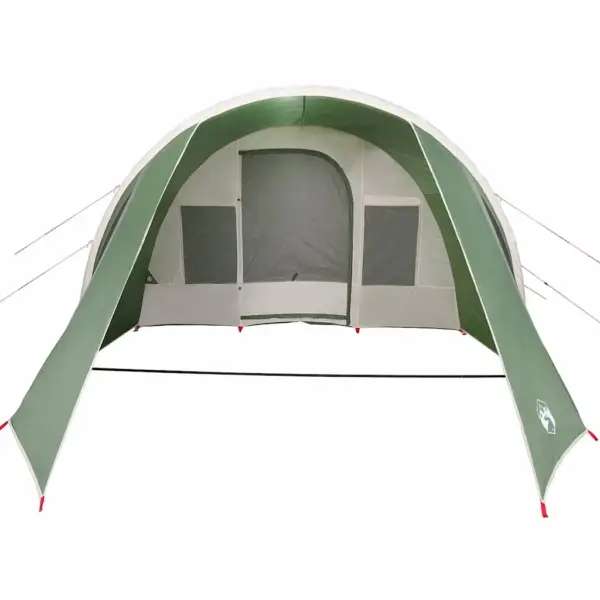 4-kohaline tunnelitelk verandaga, roheline-valge, 778 x 356 x 210 cm – 6