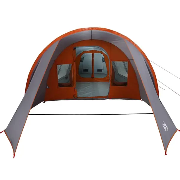 4-kohaline tunnelitelk verandaga, hall ja oranž, 778 x 356 x 210 cm – 5