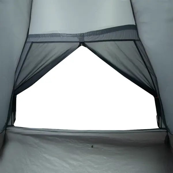 Veekindel matkatelk 4 inimesele, kuppeltelk, hall ja oranž, 240 x 210 x 126/132 cm – 11