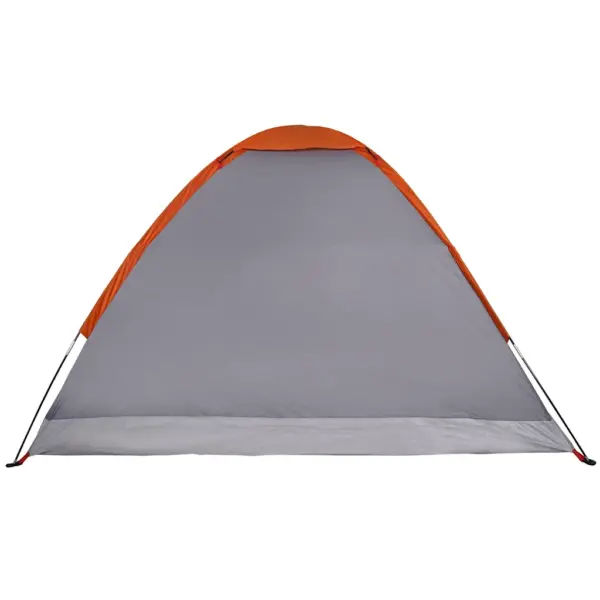 Veekindel matkatelk 4 inimesele, kuppeltelk, hall ja oranž, 240 x 210 x 126/132 cm – 10