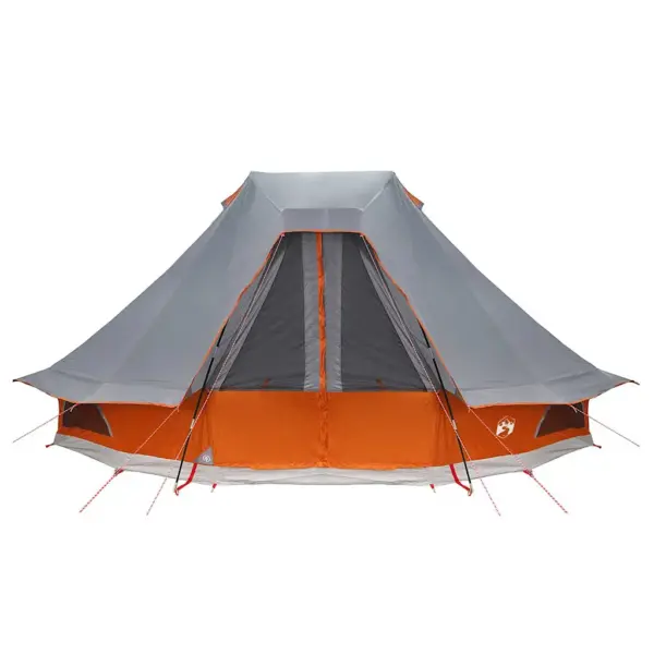6-kohaline tipi telk E-portiga, hall ja oranž, taft, 466 x 310 x 240 cm – 11