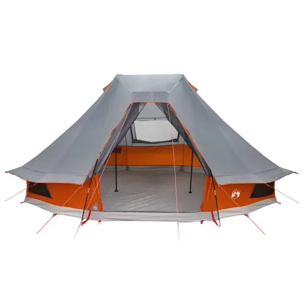 6-kohaline tipi telk E-portiga, hall ja oranž, taft, 466 x 310 x 240 cm – 4