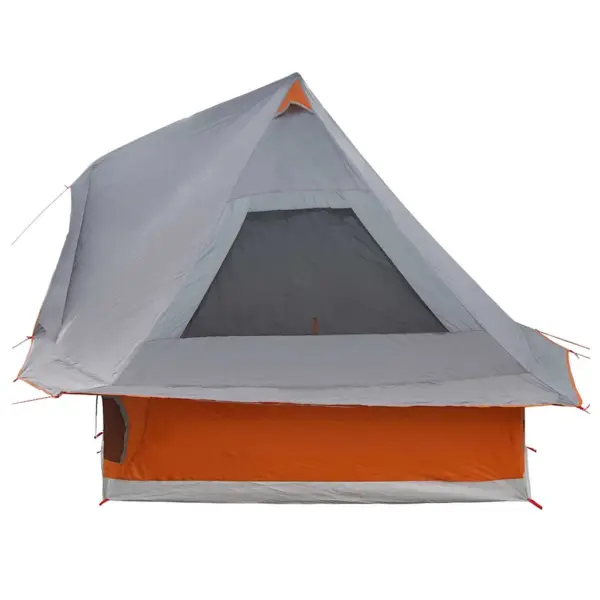 6-kohaline tipi telk E-portiga, hall ja oranž, taft, 466 x 310 x 240 cm – 5