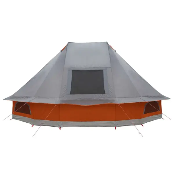 6-kohaline tipi telk E-portiga, hall ja oranž, taft, 466 x 310 x 240 cm – 6