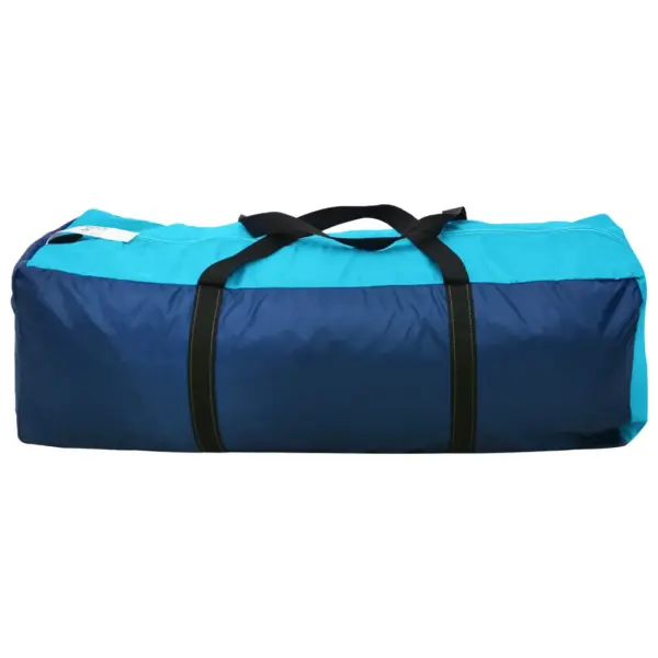 6-kohaline matkatelk 2 sektsiooniga, sinine/helesinine, 576 x 235 x 190 cm – 9