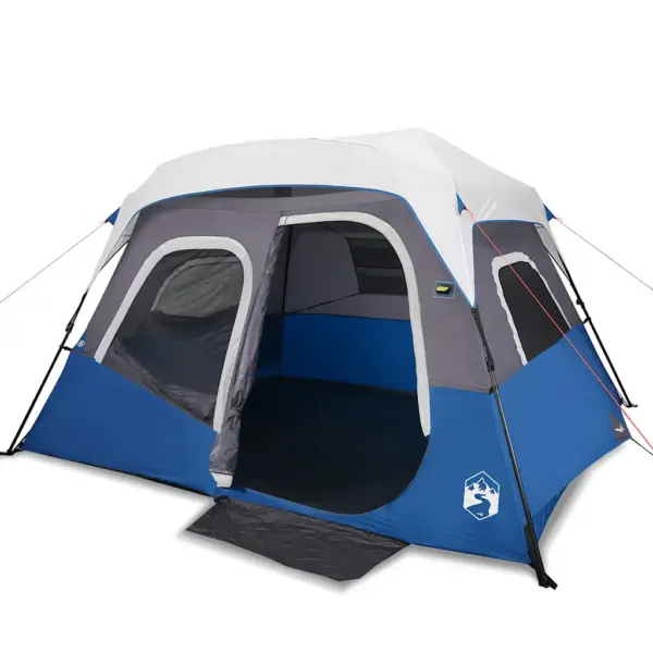 Kiirvabastusega peretelk LED-valgustusega, 6-kohaline, sinine, 344 x 282 x 212 cm – 2