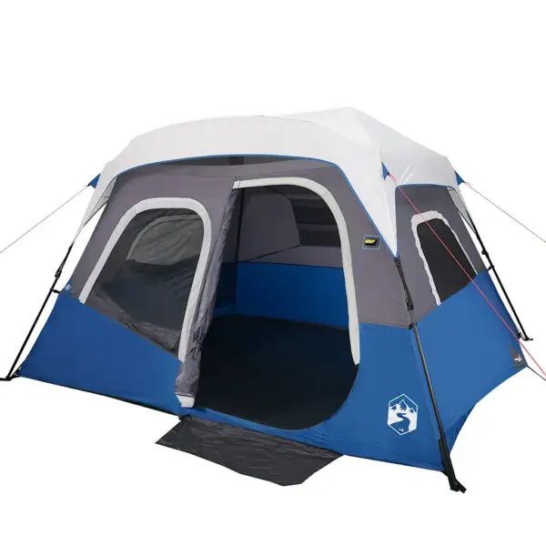 Kiirvabastusega peretelk LED-valgustusega, 6-kohaline, sinine, 344 x 282 x 212 cm – 4