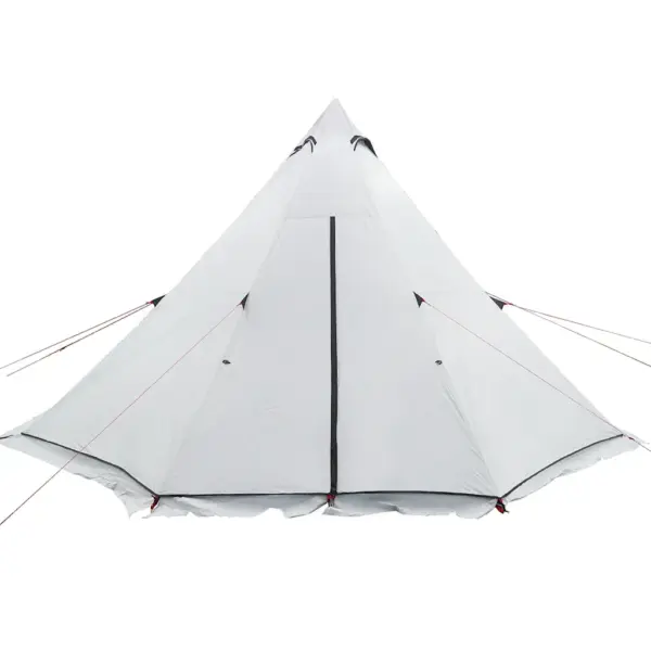 8-kohaline tipi peretelk pimendavast valgest veekindlast polüestrist, 486 x 486 x 280 cm – 5