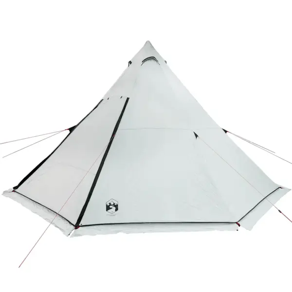 8-kohaline tipi peretelk pimendavast valgest veekindlast polüestrist, 486 x 486 x 280 cm – 9