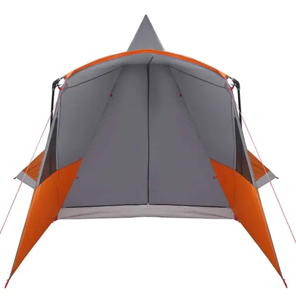 8-kohaline teepee-telk, hall ja oranž, 720 x 465 x 295 cm – 6