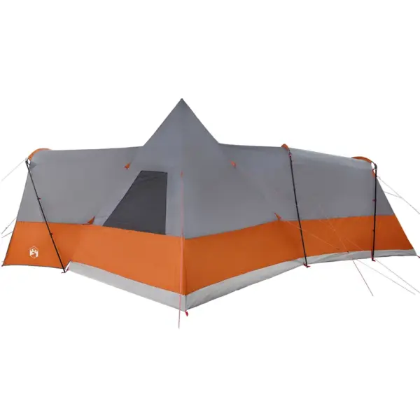 8-kohaline teepee-telk, hall ja oranž, 720 x 465 x 295 cm – 7