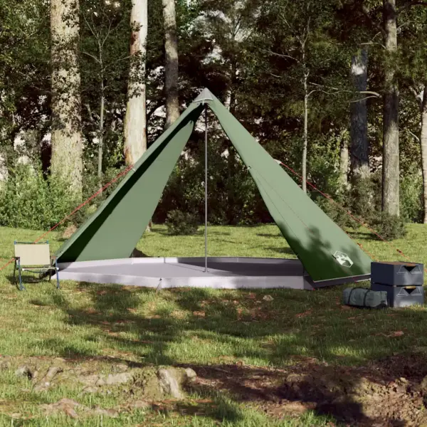 8-kohaline tipi peretelk, roheline veekindel, 400 x 400 x 200 cm – 3