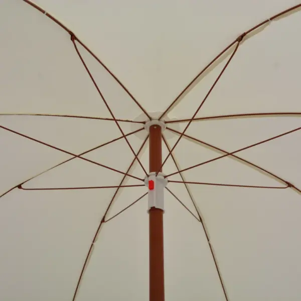 Aia päikesevari teraspostiga, liivakarva, 240 cm - 4