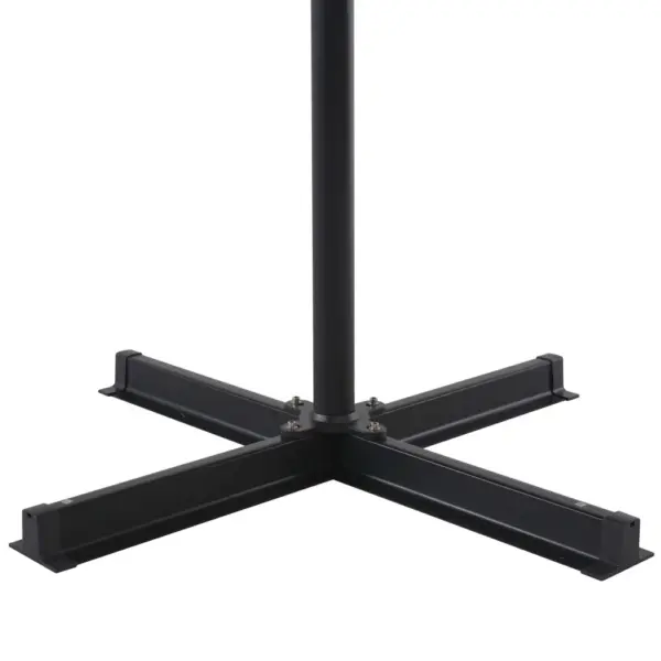 Aiapäikesevari alumiiniumpostiga, 500 cm, antratsiithall - 6