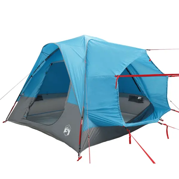 Veekindel sinine autotelk 4 inimesele, PU-kattega 185T polüester, 300 x 300 x 230 cm – 3
