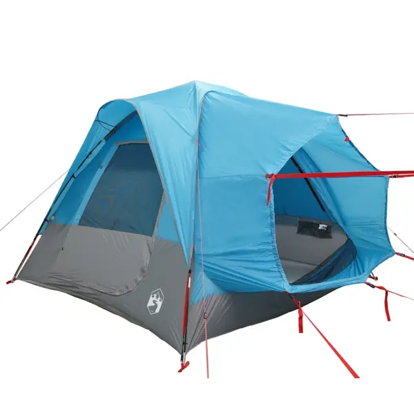 Veekindel sinine autotelk 4 inimesele, PU-kattega 185T polüester, 300 x 300 x 230 cm – 5