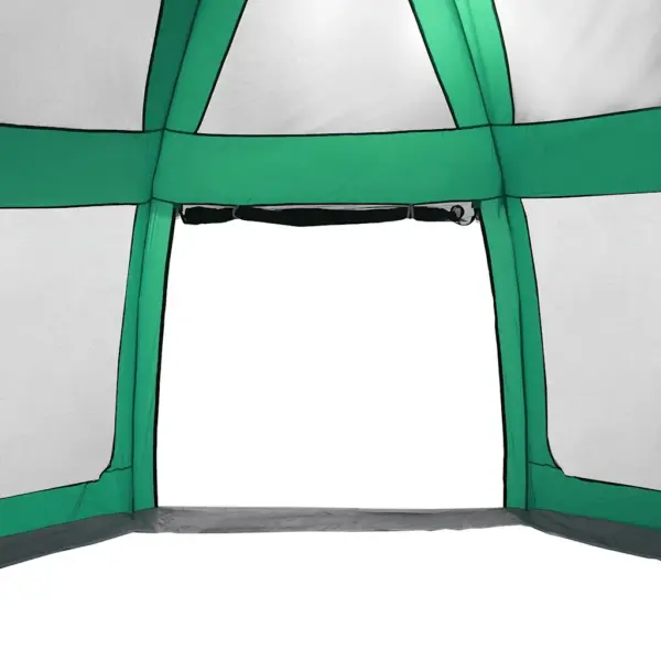 Basseinitelk sääsevõrgu ja eemaldatava vihmakattega, mereroheline, 612 x 612 x 285 cm – 8