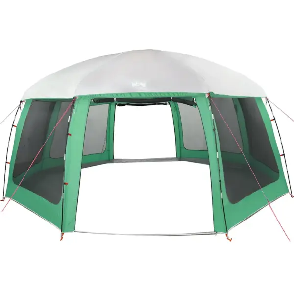 Basseinitelk sääsevõrkseinte ja eemaldatava vihmakattega, mereroheline, 690 x 690 x 280 cm – 6