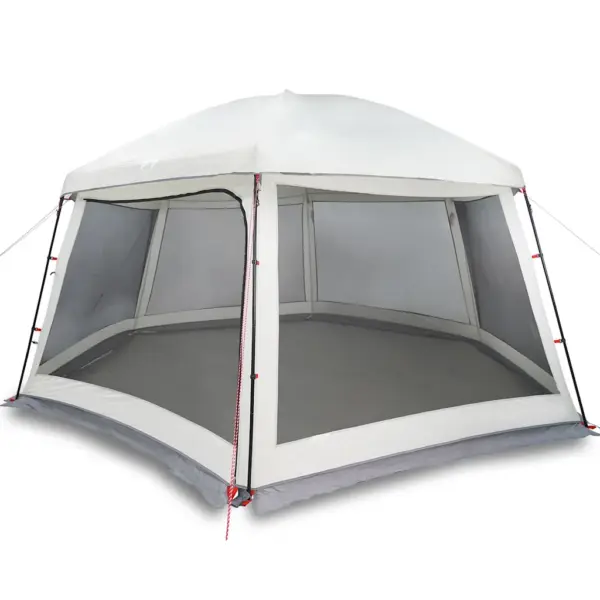 Hall basseinitelk eemaldatavate võrkkülgede ja vihmakattega, kuni 400 cm basseinile, 512 x 458 x 255 cm – 2