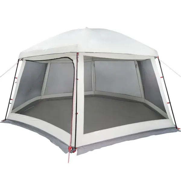 Hall basseinitelk eemaldatavate võrkkülgede ja vihmakattega, kuni 400 cm basseinile, 512 x 458 x 255 cm – 3