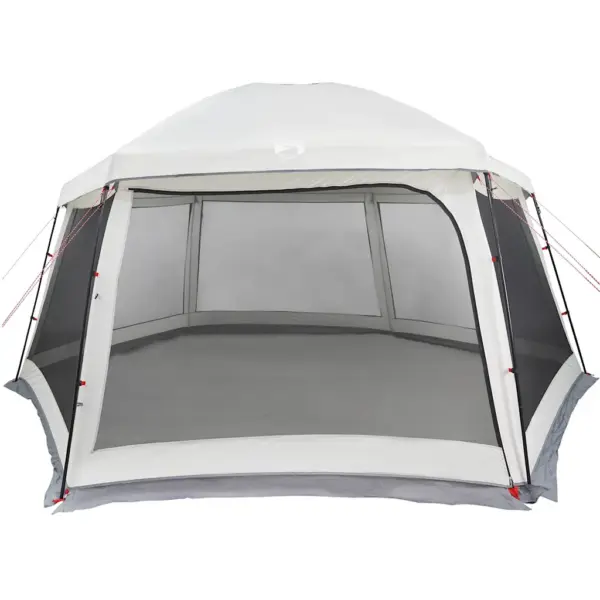 Hall basseinitelk eemaldatavate võrkkülgede ja vihmakattega, kuni 400 cm basseinile, 512 x 458 x 255 cm – 5