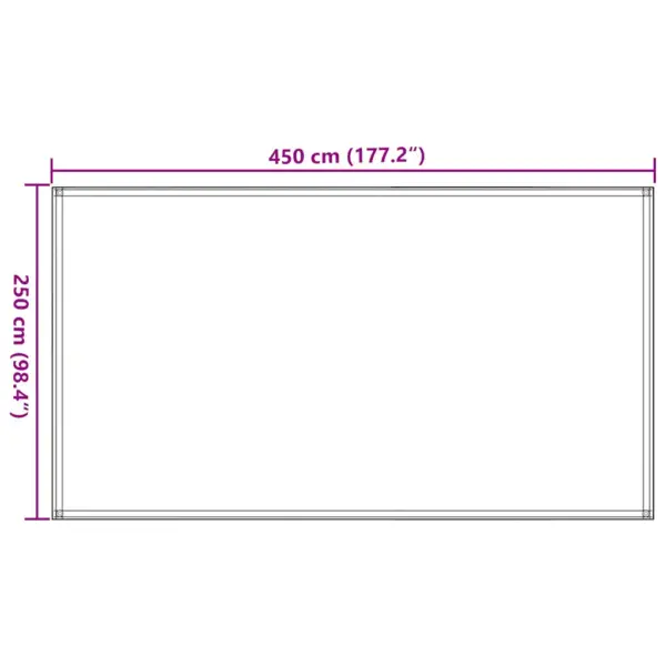 Ilmastikukindel telgivaip HDPE-st aasadega, beež, 250 x 450 cm – 7
