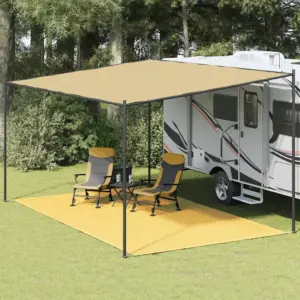 Ilmastikukindel telgivaip 300 x 500 cm, beež HDPE