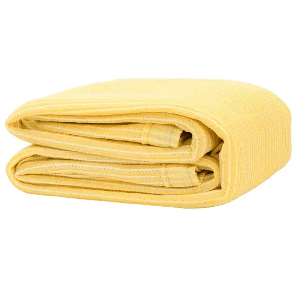 Telgimatt 400 x 600 cm, beež, ilmastikukindel HDPE, aasadega – 2
