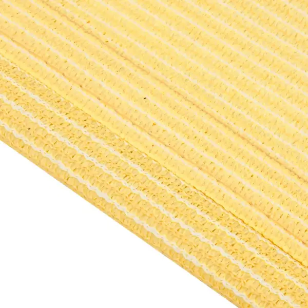 Telgimatt 400 x 600 cm, beež, ilmastikukindel HDPE, aasadega – 5