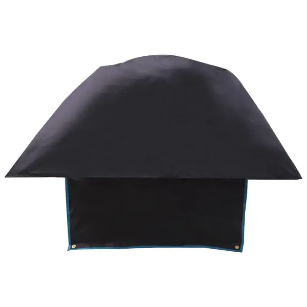 Haagissuvila ratta kaitsekate, must-sinine Oxford-kangas, 108 x 76 cm – 6
