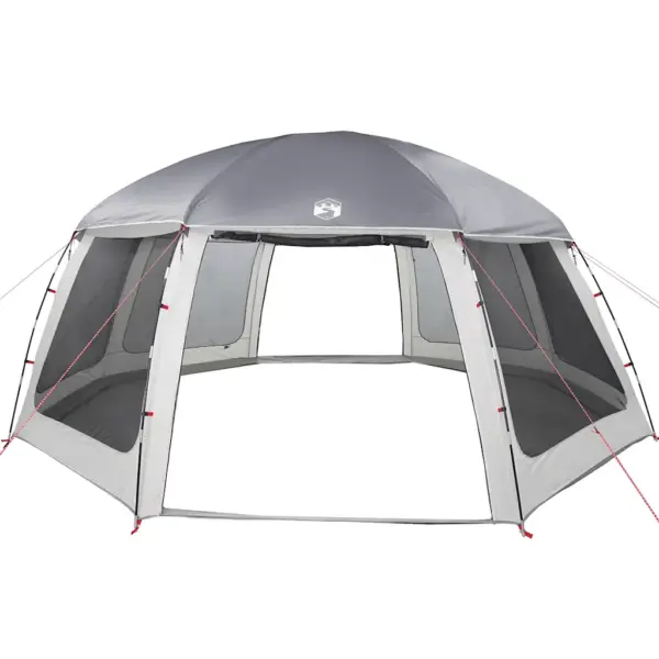 Hall basseinitelk võrkseinte ja vihmakattega, basseinile kuni 488 cm, 612 x 612 x 285 cm – 6