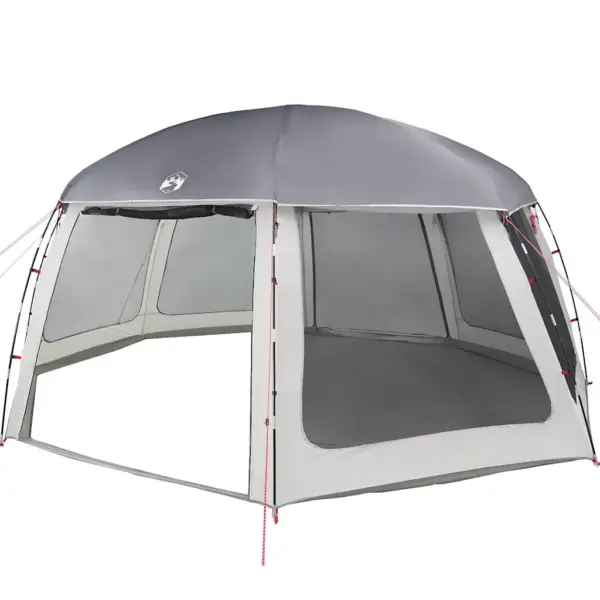 Hall basseinitelk võrkseinte ja vihmakattega, basseinile kuni 488 cm, 612 x 612 x 285 cm – 7