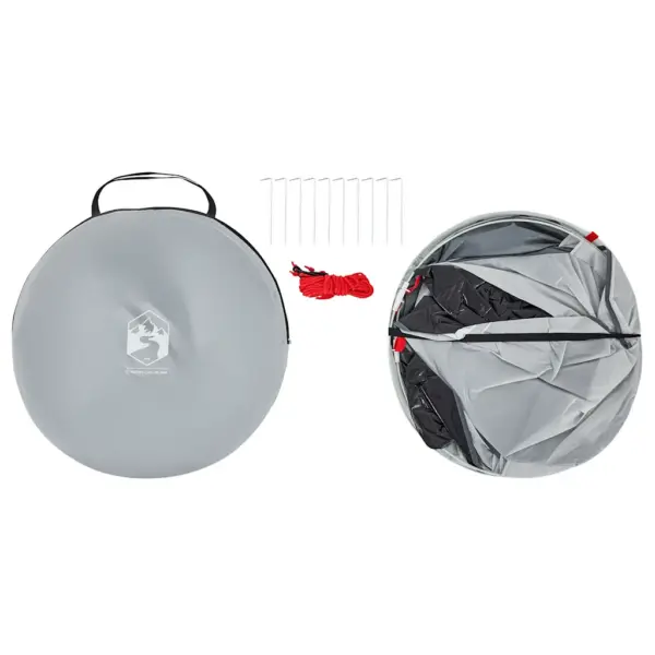 Hall veekindel pop-up rannatelk liivakottidega, 205 x 125 x 90 cm – 9