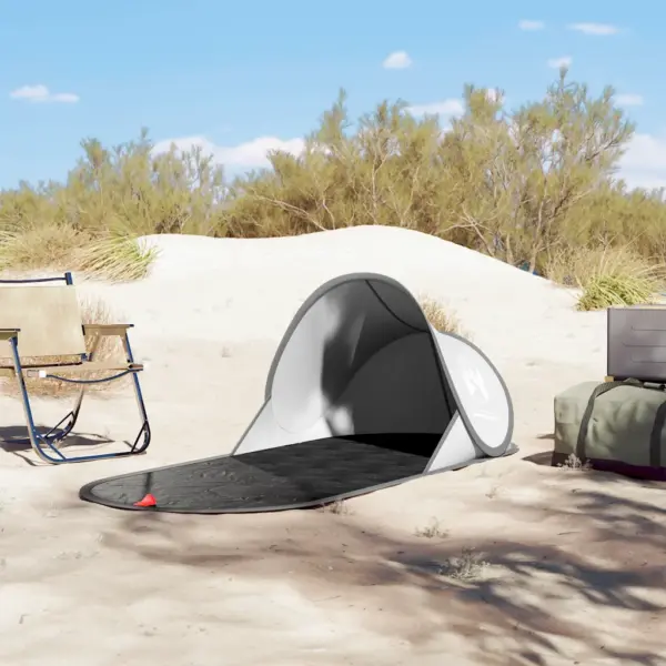 Veekindel hall pop-up rannatelk kandekotiga, 190 x 80 x 60 cm – 3